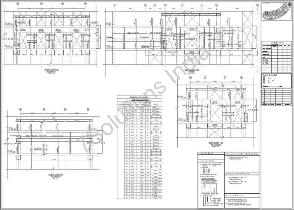 Rebar Detailing & Reinforced Bar Estimating Drawings Service